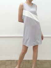 Houndstooth Colourblock Dress - Ferlicious